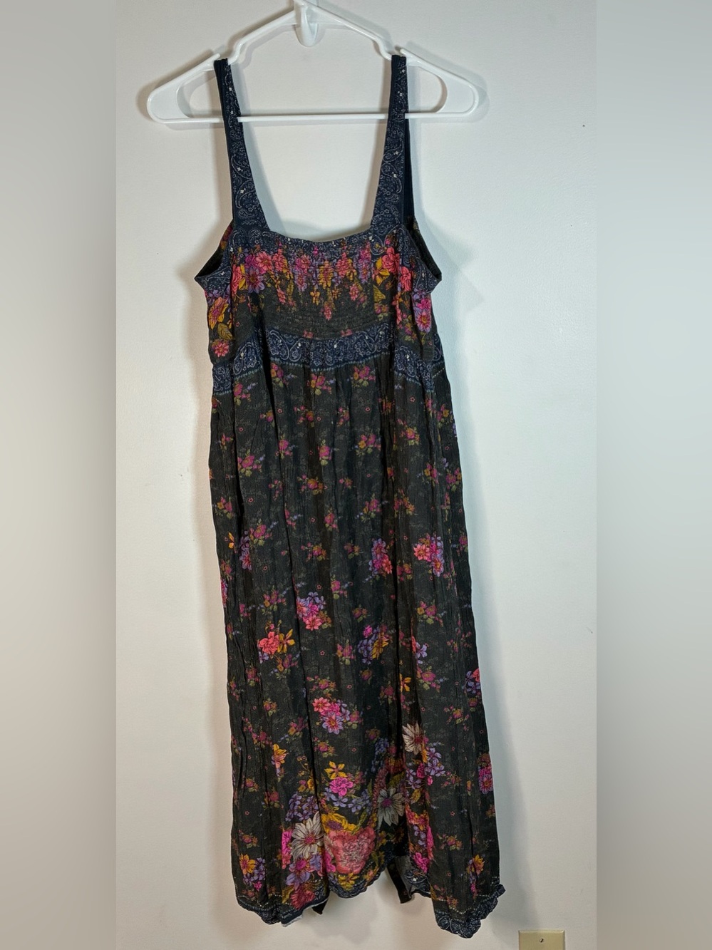 Natural Life Lucy Maxi Dress, Gray / Blue / Pink / Purple, Women’s Large - Picture 3 of 12